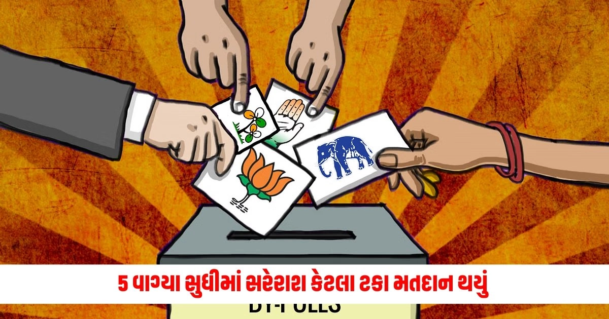 Lok Sabha Election 2024 : 5 વાગ્યા સુધીમાં સરેરાશ 55.22 ટકા મતદાન, ઓછુ અમરેલીમાં તો સૌથી સૌથી વધુ વલસાડમાં https://www.pravinews.com/elections/lok-sabha-election-2024/loksabha-election-2024-shaktisinh-gohils-mercury-escapes-after-voting-know-what-is-the-reason-7179