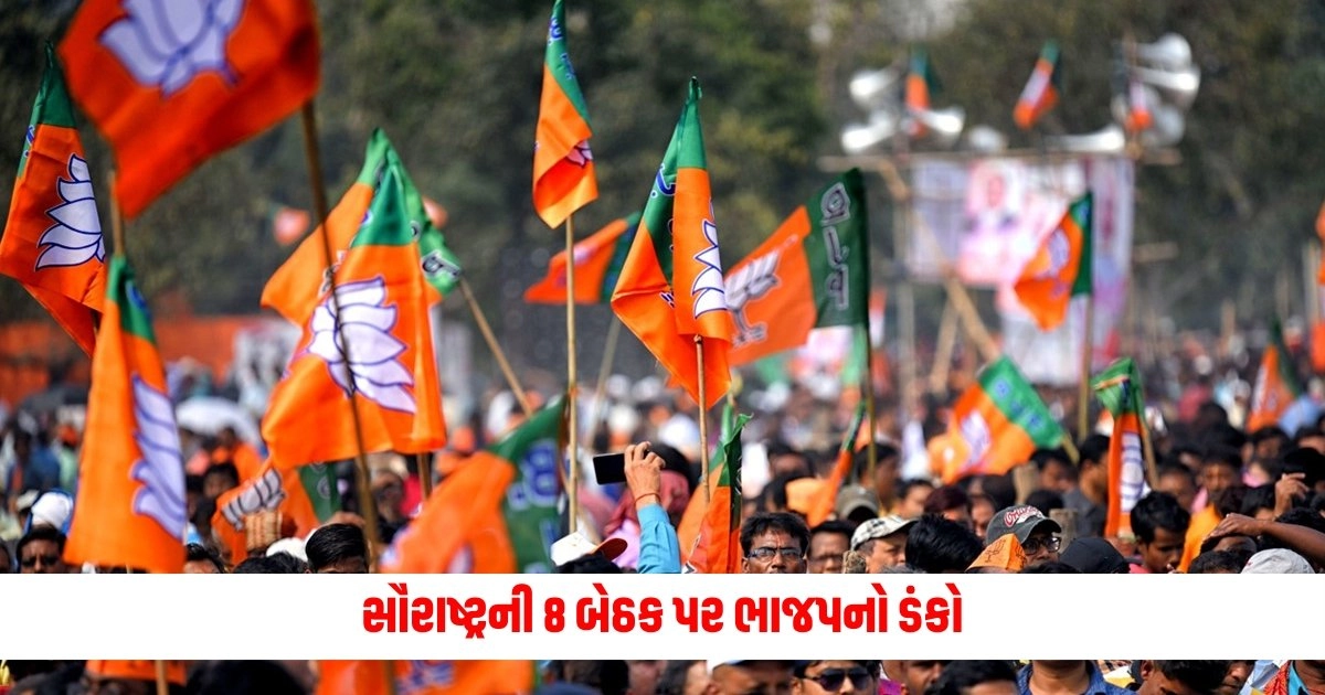 Gujarat Lok Sabha Election Result 2024 : સૌરાષ્ટ્રની 8 બેઠક પર ભાજપનો ડંકો, 25 પૈકી 10 બેઠકો પર ભાજપને 1 લાખથી વધુની મળી લીડ https://www.pravinews.com/gujarat-news/gujarat-lok-sabha-election-result-2024-mansukh-mandvia-leads-by-1-lakh-votes-in-porbandar-seat-bjp-candidate-poonam-madam-leads-in-jamnagar-10637