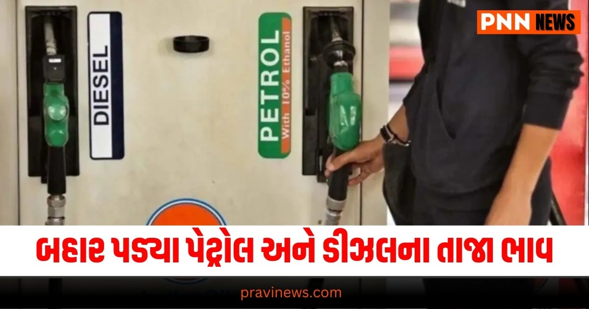 Petrol Diesel Price Today, Latest business update, live business news, business headline, business update 2024, today’s business news, current business update, business update, Gujarat, india