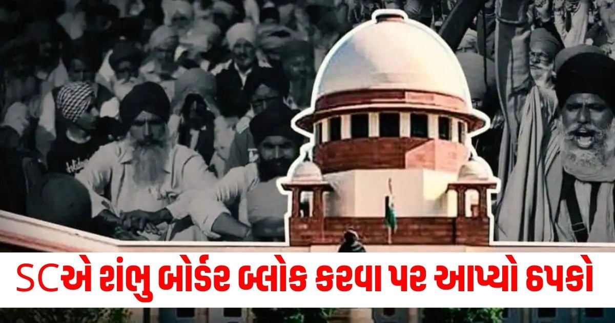 Supreme Court : SCએ હરિયાણા સરકારને શંભુ બોર્ડર બ્લોક કરવા બદલ આપ્યો ઠપકો https://www.pravinews.com/world-news-in-gujarati/minor-shot-dead-in-delhi-jafrabad-accused-wanted-to-capture-take-away-his-brother-and-friend-18878