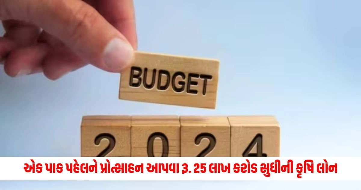 Budget 2024: એક જિલ્લો, એક પાક પહેલને પ્રોત્સાહન આપવા રૂ. 25 લાખ કરોડ સુધીની કૃષિ લોન https://www.pravinews.com/business/petrol-diesel-price-latest-update-of-9-july-2024-fuel-rates-of-rajkot-ahmedabad-surat-18196