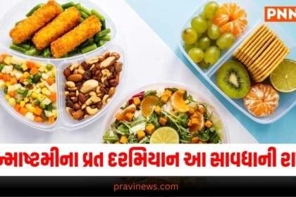 કૃષ્ણ જન્માષ્ટમી વ્રત, જન્માષ્ટમી 2024 સાવચેતીઓ, વ્રત માટે આરોગ્યની સલાહ, ઉપવાસમાં આરોગ્ય લાભ, जन्माष्टमी उपवास टिप्स, જન્માષ્ટમી આરોગ્ય માર્ગદર્શિકા, કૃષ્ણ વ્રત કાળજી, ઉપવાસ દરમિયાન શું કરવું, આરોગ્યપ્રદ ઉપવાસ ટીપ્સ,