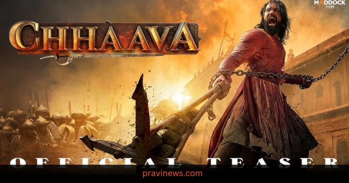 Chhaava Teaser | Vicky Kaushal | Rashmika M | Akshaye K | Dinesh V | Laxman U | 6th Dec 2024 https://www.pravinews.com/entertainment/welcome-to-the-jungle-new-hindi-super-comedy-movie-2024-akshay-kumar-suniel-shetty-arshad-38598