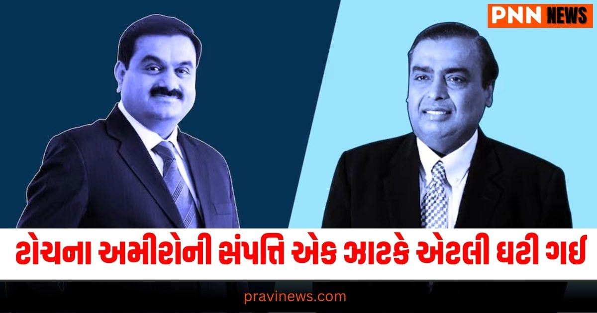 "Bloomberg Billionaires Index, Gautam Adani, Mukesh Ambani, Net Worth, બિઝનેસ, બ્લૂમબર્ગ બિલેનિયર ઈન્ડેક્સ, ટોપ 100 લિસ્ટ, ટોપ 10 રિચેસ્ટ, બિઝનેસ ન્યૂઝ