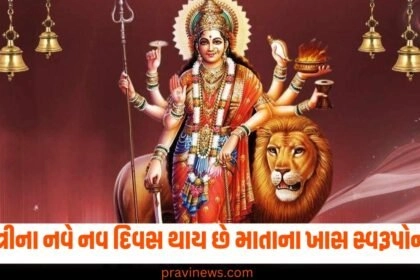 નવરાત્રીના નવે નવ દિવસ થાય છે માતાના ખાસ સ્વરૂપોની પૂજા, લોકો શારદીય નવરાત્રીની આતુરતાથી રાહ જુએ છે. https://www.pravinews.com/tag/%e0%aa%a8%e0%aa%b5%e0%aa%b0%e0%aa%be%e0%aa%a4%e0%ab%8d%e0%aa%b0%e0%ab%80