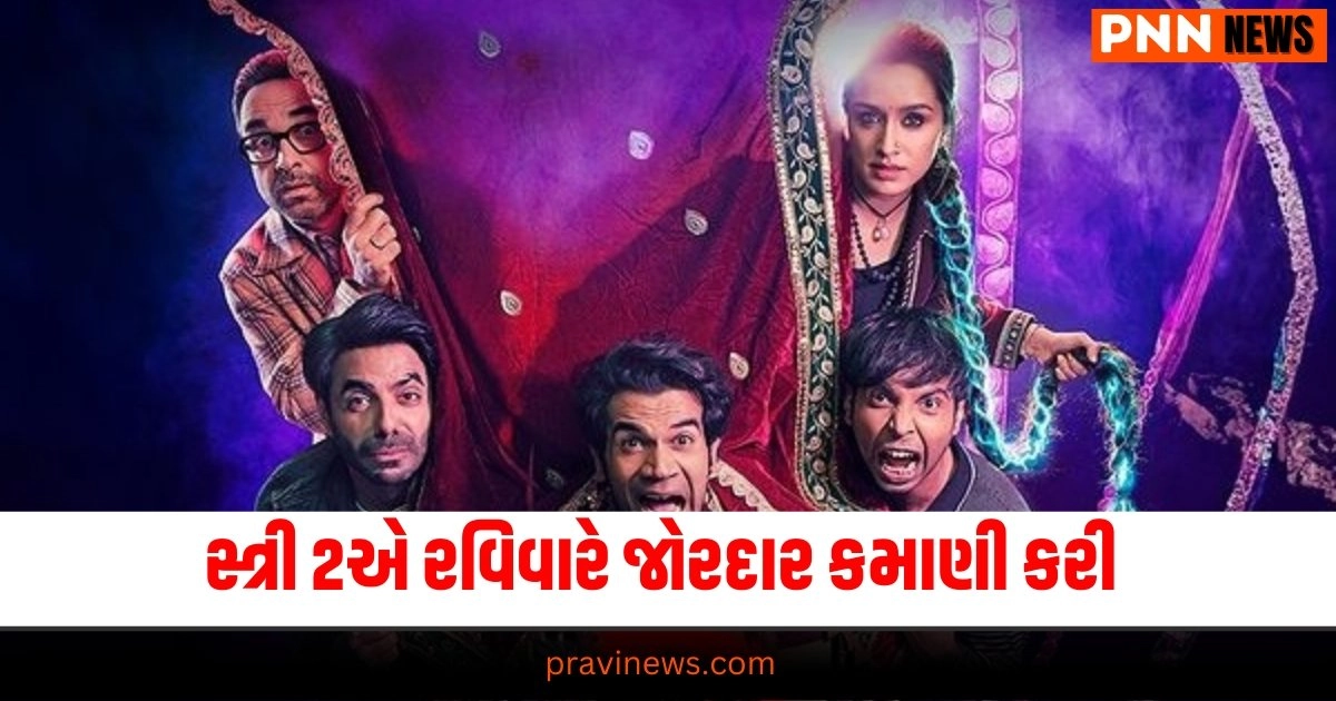 tree 2, Stree 2 Collection, Stree 2 Box Office Collection, Shraddha Kapoor, Rajkumar Rao, Bollywood movie, ફિલ્મ સ્ત્રી 2, ફિલ્મ સ્ત્રી 2 કલેક્શન,