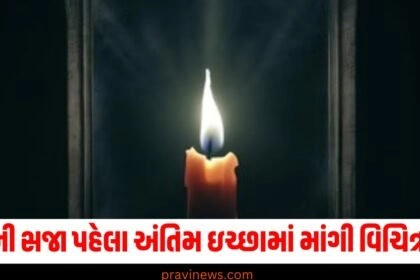 મોતની સજા પહેલા અંતિમ ઇચ્છામાં માંગી આવી વિચિત્ર વસ્તુ, કારણ જાણીને પગ નીચેથી જમીન ખસી જશે https://www.pravinews.com/tag/ajab-gajab