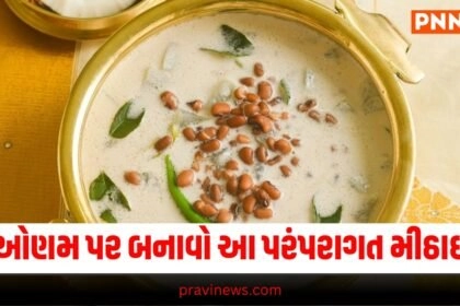 પાલ પાયસમ રેસીપી , દક્ષિણ ભારતીય ચોખાની ખીર , કેરળ સ્ટાઇલ પાલ પાયસમ , paal payasam in Gujarati , with 13 amazing images.