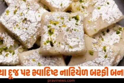 ભૈયા દૂજ પર સ્વાદિષ્ટ નારિયેળ બરફી બનાવી કરાવો તમારા વિરાનું મોઢું મીઠું, જાણો તેને બનાવવાની સરળ રીત https://www.pravinews.com/tag/%e0%aa%b8%e0%ab%8d%e0%aa%b5%e0%aa%be%e0%aa%a6%e0%aa%bf%e0%aa%b7%e0%ab%8d%e0%aa%9f