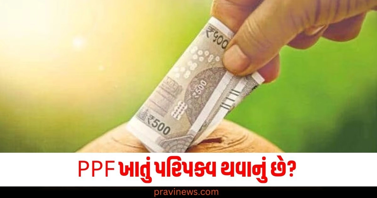 PPF ખાતું પરિપક્વ થવાનું છે? તો જાણો કે ડેટ લંબાવવી કે નવું ખાતું ખોલાવવું વધુ સારું https://www.pravinews.com/diwali-2024/diwali-2024-five-auspicious-things-you-must-buy-on-dhanteras-for-goddess-lakshmi-blessings-50265