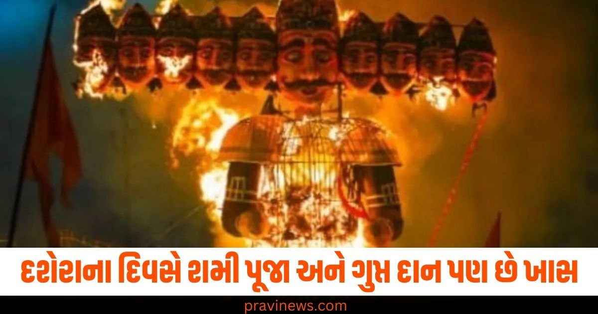 દશેરાના દિવસે શમી પૂજા અને ગુપ્ત દાન પણ છે ખાસ, જાણો તેનું શું છે કારણ? https://www.pravinews.com/travel-news/kedarnath-dham-gates-closed-on-3rd-november-2024-45088