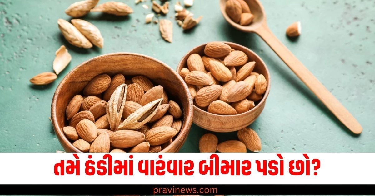 તમે ઠંડીમાં વારંવાર બીમાર પડો છો? તો દરરોજ ખાઓ બદામ થાશે અઢળક ફાયદા https://www.pravinews.com/lifestyle/health-fitness/honey-ginger-benefits-empty-stomach-healthy-benefits-drinking-water-57540