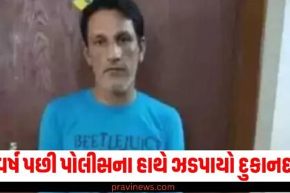100 FIR, 30 ધરપકડ વોરંટ, 20 નોટિસ… 5 વર્ષ પછી પોલીસના હાથે ઝડપાયો દુકાનદાર https://www.pravinews.com/tag/%e0%aa%aa%e0%ab%8b%e0%aa%b2%e0%ab%80%e0%aa%b8