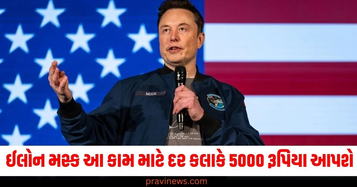 Elon Musk Job Offer, Amazing Job Opportunity, High Paying Job, Hourly Wage 5000,