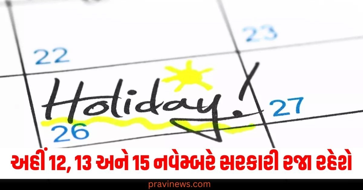 અહીં 12, 13 અને 15 નવેમ્બરે સરકારી રજા રહેશે, જુઓ રજાઓની સંપૂર્ણ યાદી https://www.pravinews.com/automobile/lmv-driving-license-what-supreme-court-permission-to-light-motor-vehicle-dl-drive-heavy-vehicles-54060