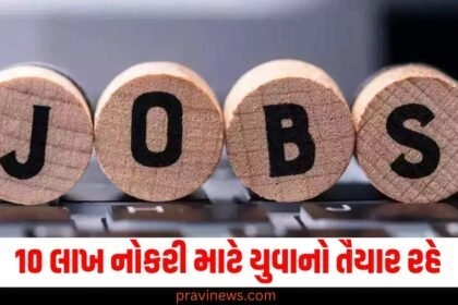 10 લાખ નોકરી માટે યુવાનો તૈયાર રહે, જાણો શું છે સરકારની યોજના? https://www.pravinews.com/tag/%e0%aa%a8%e0%ab%8b%e0%aa%95%e0%aa%b0%e0%ab%80