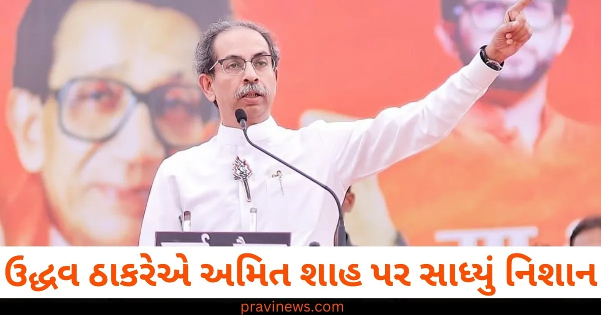 'ભાજપ મહાપુરુષોનું અપમાન કરી રહી છે', ઉદ્ધવ ઠાકરેએ અમિત શાહ પર સાધ્યું નિશાન https://www.pravinews.com/elections/arvind-kejriwal-asked-questions-to-nitish-kumar-chandrababu-naidu-aap-protest-against-amit-shah-insult-to-ambedkar-72857