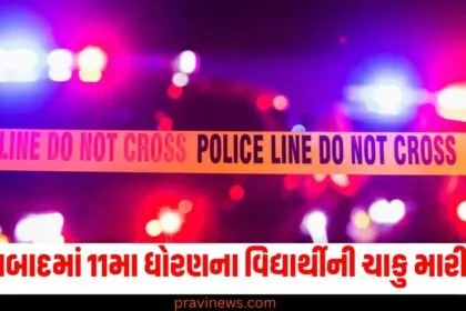 ફરીદાબાદમાં 11મા ધોરણના વિદ્યાર્થીની ચાકુ મારી હત્યા, હત્યાના આરોપમાં દસ લોકોની અટકાયત કરી. https://www.pravinews.com/tag/%e0%aa%ab%e0%aa%b0%e0%ab%80%e0%aa%a6%e0%aa%be%e0%aa%ac%e0%aa%be%e0%aa%a6