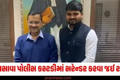 AAP MLA ચૈત્રા વસાવા પોલીસ કસ્ટડીમાં સરેન્ડર કરવા જઈ રહ્યા છે, ઈન્સ્પેક્ટરે શું કારણ આપ્યું? https://www.pravinews.com/elections/page/2