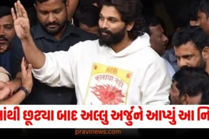 જેલ, છૂટ્યા, અલ્લુ અર્જુન, નિવેદન, પરિવાર,