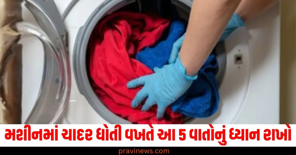 મશીનમાં ચાદર ધોતી વખતે આ 5 વાતોનું ધ્યાન રાખો, ગરમીની સાથે તમને સારી ઊંઘ પણ આવશે. https://www.pravinews.com/lifestyle/salt-black-coffee-benefits-famous-actor-rohit-bose-roy-drinks-before-workout-69751