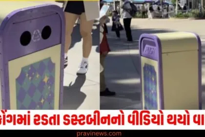 Hong Kong, Viral video, Crying dustbin, "Mare kachro khavo chhe", Emotional video,