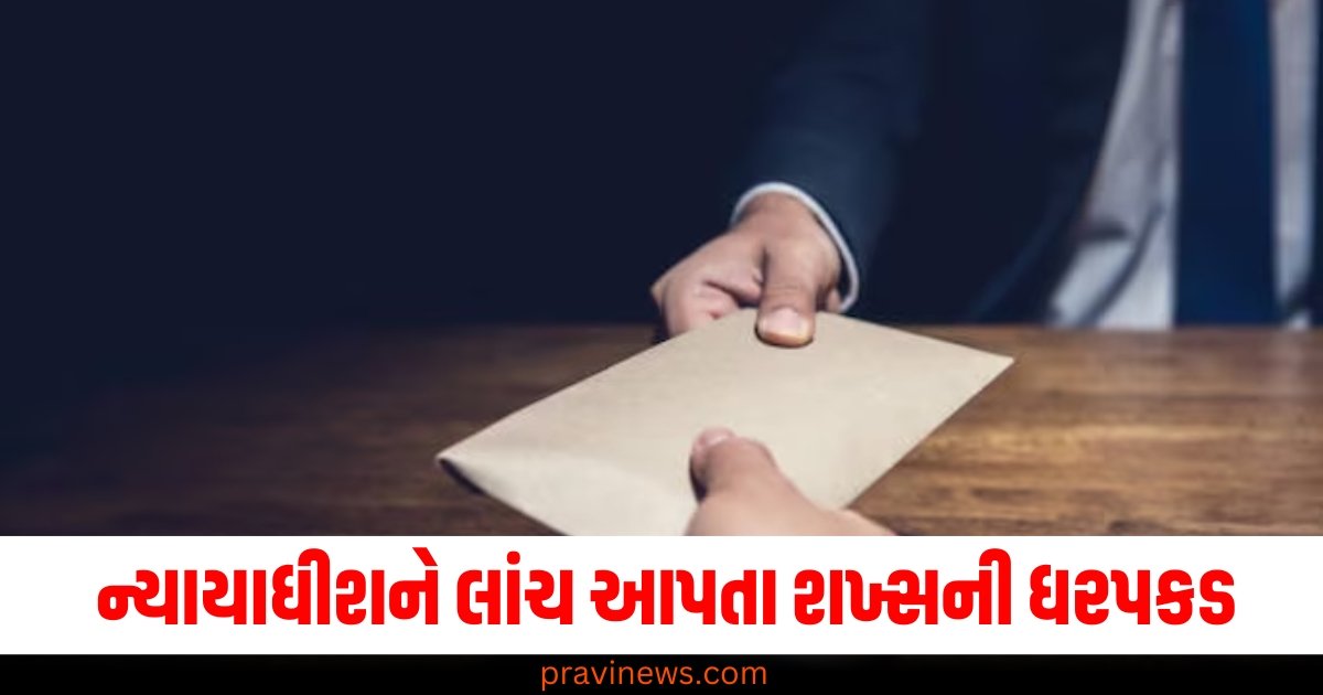 સાહેબ! કેસનો ઝડપથી નિકાલ કરો, ન્યાયાધીશને લાંચ આપતા શખ્સની ધરપકડ https://www.pravinews.com/gujarat-news/man-arrested-for-offering-rupees-35000-bribe-to-judge-in-court-room-to-fast-track-his-case-in-gujarat-62832