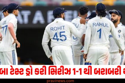 ગાબા ટેસ્ટ (Gaba Test), ટેસ્ટ ડ્રો (Test Draw), સિરીઝ 1-1 (Series 1-1), ભારત (India), WTC ફાઈનલ (WTC Final), આશા જીવંત (Hope Still Alive),