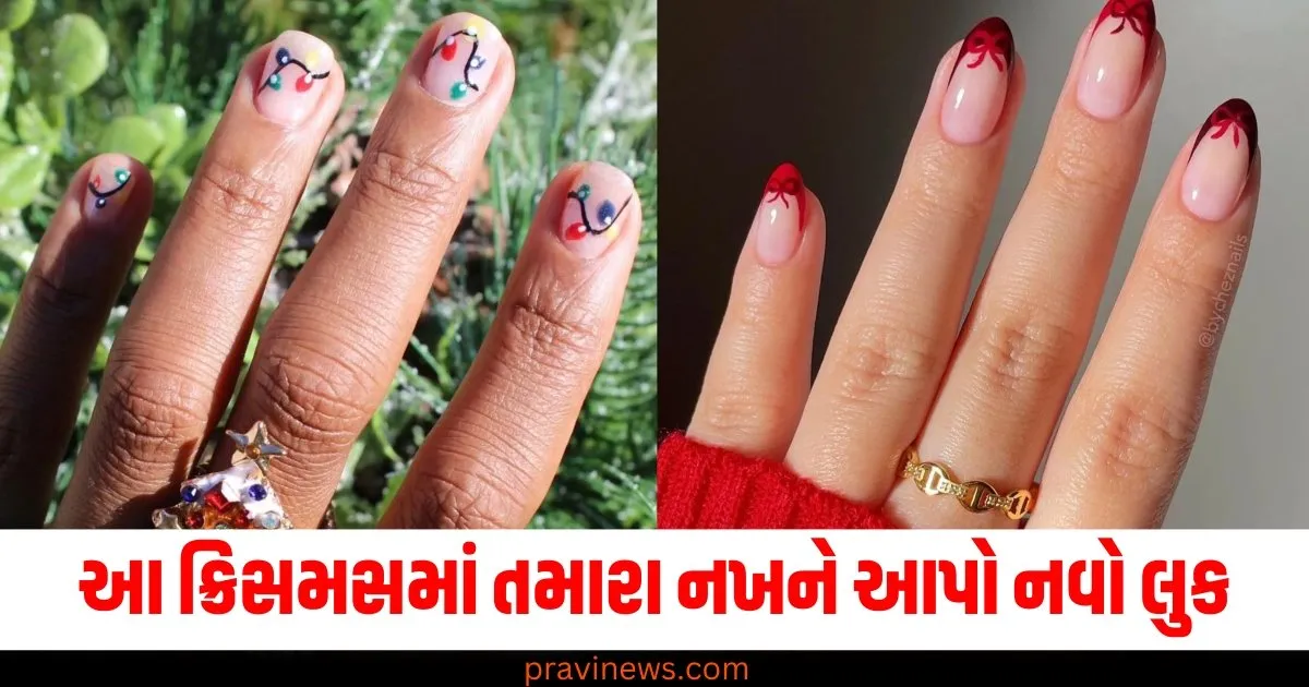 આ ક્રિસમસમાં તમારા નખને નવો લુક આપો, આવી ટ્રેન્ડી નેઇલ આર્ટ કરાવો https://www.pravinews.com/photos