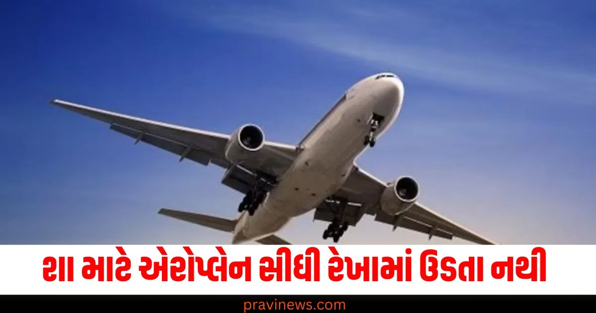 શા માટે એરોપ્લેન સીધી રેખામાં ઉડતા નથી? જાણો શું કહે છે નિષ્ણાતો https://www.pravinews.com/world-news-in-gujarati/why-airplanes-not-fly-in-straight-line-due-to-round-earth-fuel-capacity-weather-forecast-62452