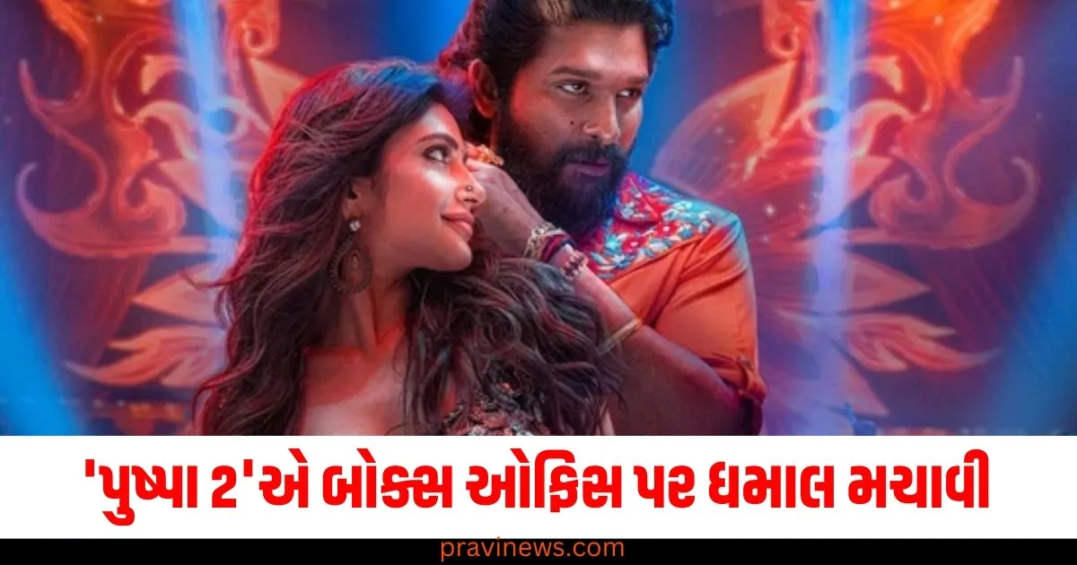 'પુષ્પા 2'એ બોક્સ ઓફિસ પર ધમાલ મચાવી, અલ્લુ અર્જુનની ફિલ્મ માત્ર બે દિવસમાં અડધું બજેટ કવર કર્યું https://www.pravinews.com/entertainment/movie-reviews