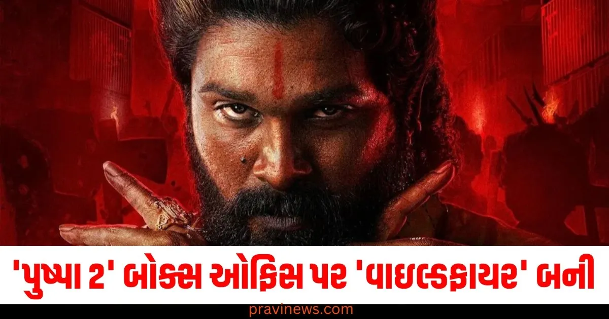 શું ભારત, શું વિશ્વવ્યાપી... 'પુષ્પા 2' બોક્સ ઓફિસ પર 'વાઇલ્ડફાયર' બની, 5 ટોપ રેકોર્ડ તોડ્યા https://www.pravinews.com/entertainment/movie-reviews