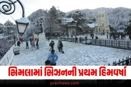 સિમલામાં સિઝનની પ્રથમ હિમવર્ષા, જાણો અન્ય હિમવર્ષાની આગાહી https://www.pravinews.com/tag/%e0%aa%b8%e0%aa%bf%e0%aa%9d%e0%aa%a8