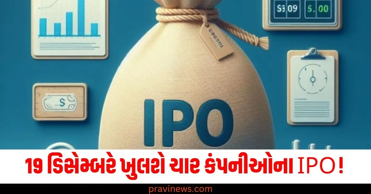 રોકાણ કરવા માટે થઇ જાવ તૈયાર ,19 ડિસેમ્બરે ખુલશે ચાર કંપનીઓના IPO! https://www.pravinews.com/business/nacdac-infrastructure-ipo-check-price-band-gmp-timeline-among-10-important-things-71824