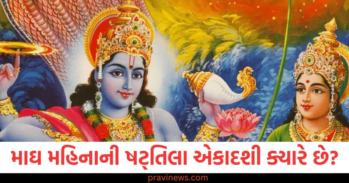 માઘ મહિનાની, ષટ્તિલા એકાદશી, પૂજા મુહૂર્ત, વિધિ, કથા, એકાદશી વ્રત,