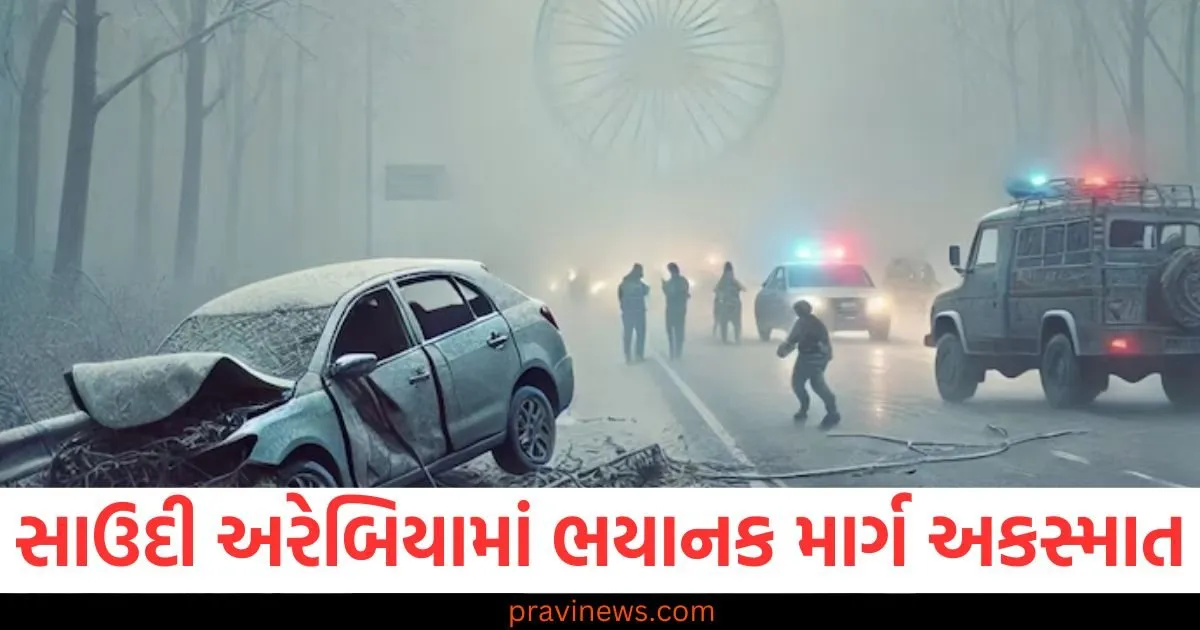 સાઉદી અરેબિયામાં ભયાનક માર્ગ અકસ્માત, 9 ભારતીયોના થયા મોત https://www.pravinews.com/international-news/hijack-alarm-in-air-india-flight-ai-2957-caused-panic-nsg-deployed-at-the-airport-what-is-the-matter-97131