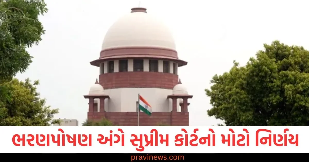 ભરણપોષણ અંગે સુપ્રીમ કોર્ટનો મોટો નિર્ણય , જાણો કયો કેસ ઉકેલાયો અને કયો વિવાદ હતો? https://www.pravinews.com/sports/indian-skipper-rohit-sharma-wanted-to-retire-after-melbourne-test-gautam-gambhir-88276