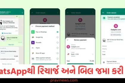હવે તમે WhatsApp દ્વારા તમારા મોબાઇલ રિચાર્જ કરી શકો છો, બિલ જમા થશે, નવું અપડેટ આવી રહ્યું છે https://www.pravinews.com/tag/whatsapp