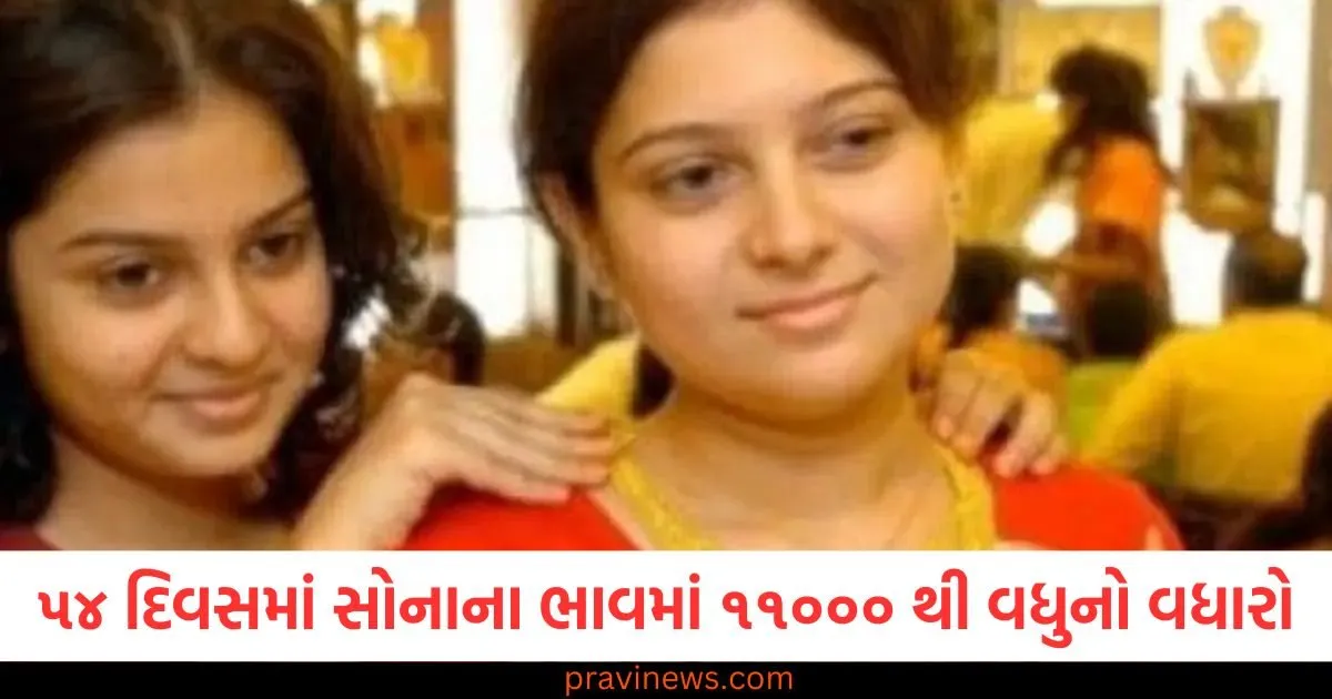 ૫૪ દિવસમાં સોનાના ભાવમાં ૧૧૦૦૦ થી વધુનો વધારો , હજુ પણ વધારો થવાની સંભાવના https://www.pravinews.com/gujarat-news/gujarat-police-arrested-two-people-from-maharashtra-and-one-person-from-surat-in-cctv-hacking-case-108309