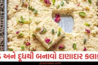 ફક્ત બ્રેડ અને દૂધથી 15 મિનિટમાં બનાવો દાણાદાર કલાકાંડ, રેસીપી જાણો, બ્રેડ અને દૂધથી 15 મિનિટમાં બનાવવામાં આવતા દાણાદાર કલાકાંડની સરળ રેસીપી, દૂધ અને બ્રેડથી 15 મિનિટમાં દાણાદાર કલાકાંડ બનાવો, જાણો આ વિધિ, બ્રેડ અને દૂધથી તૈયાર કરો પોટિ પણ 15 મિનિટમાં, અજમાવો આ લોકપ્રિય રેસીપી, ફક્ત બ્રેડ અને દૂધથી મજા જમણાં 15 મિનિટમાં, દાણાદાર કલાકાંડ રેસીપી,