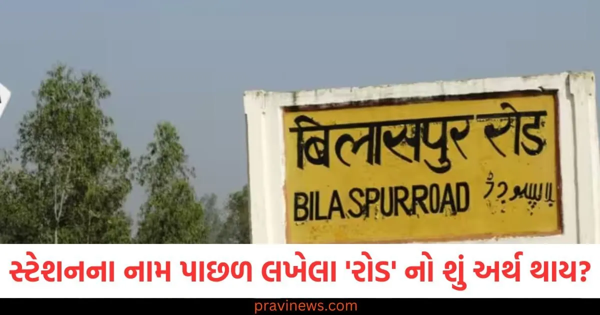 રેલ્વે સ્ટેશનના નામ પાછળ લખેલા 'રોડ' શબ્દમાં ઘણી બધી માહિતી છે, શું તમે જાણો છો? https://www.pravinews.com/education/jobs/rvunl-recruitment-for-many-posts-including-technician-operator-in-rajasthan-apply-here-107591