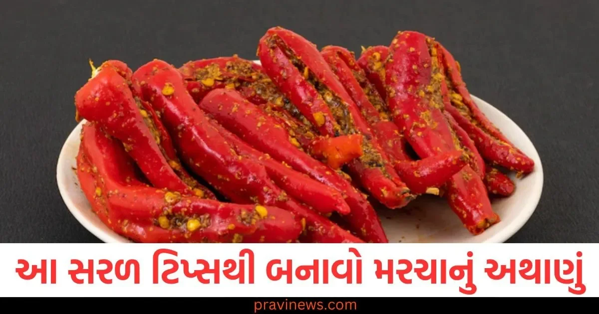 આ સરળ ટિપ્સથી ઝડપથી બનાવો સ્વાદિષ્ટ સ્ટફ્ડ લાલ મરચાનું અથાણું, નોંધી લો રેસીપી https://www.pravinews.com/technology/mobiles-tabs/flipkart-omg-sale-best-deals-on-samsung-motorola-apple-and-google-smartphones-105693