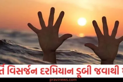 રાજકોટમાં મૂર્તિ વિસર્જન દરમિયાન ડૂબી જવાથી યુવાનોના મોત, રાજકોટમાં મૂર્તિ વિસર્જન અને ડૂબી જવાથી બે યુવાનોના મોત, રાજકોટમાં મૂર્તિ વિસર્જન સમયે ઘટનામાં બે યુવાનોની મૃત્યુ, રાજકોટ: મૂર્તિ વિસર્જન દરમ્યાન ડૂબી જતા બે યુવાનોના મોત, મૂર્તિ વિસર્જન દરમિયાન ડૂબી જવાથી મરણકારી ઘટના - રાજકોટ,