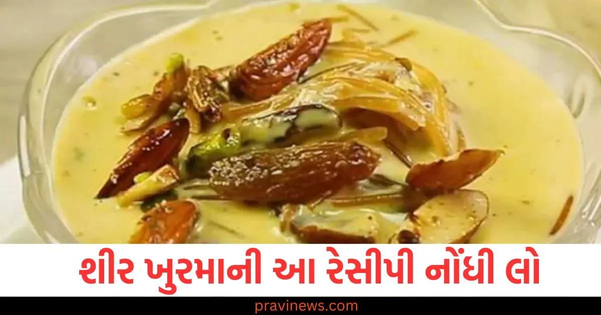 શીર ખુરમાની આ રેસીપી નોંધી લો, તેનો સ્વાદ એટલો સરસ હશે કે દરેક વ્યક્તિ પૂછશે કે તે કેવી રીતે બન્યું. https://www.pravinews.com/technology/samsung-new-flip-phone-galaxy-z-flip-7-may-be-launched-in-july-2025-check-leaked-details-here-110968