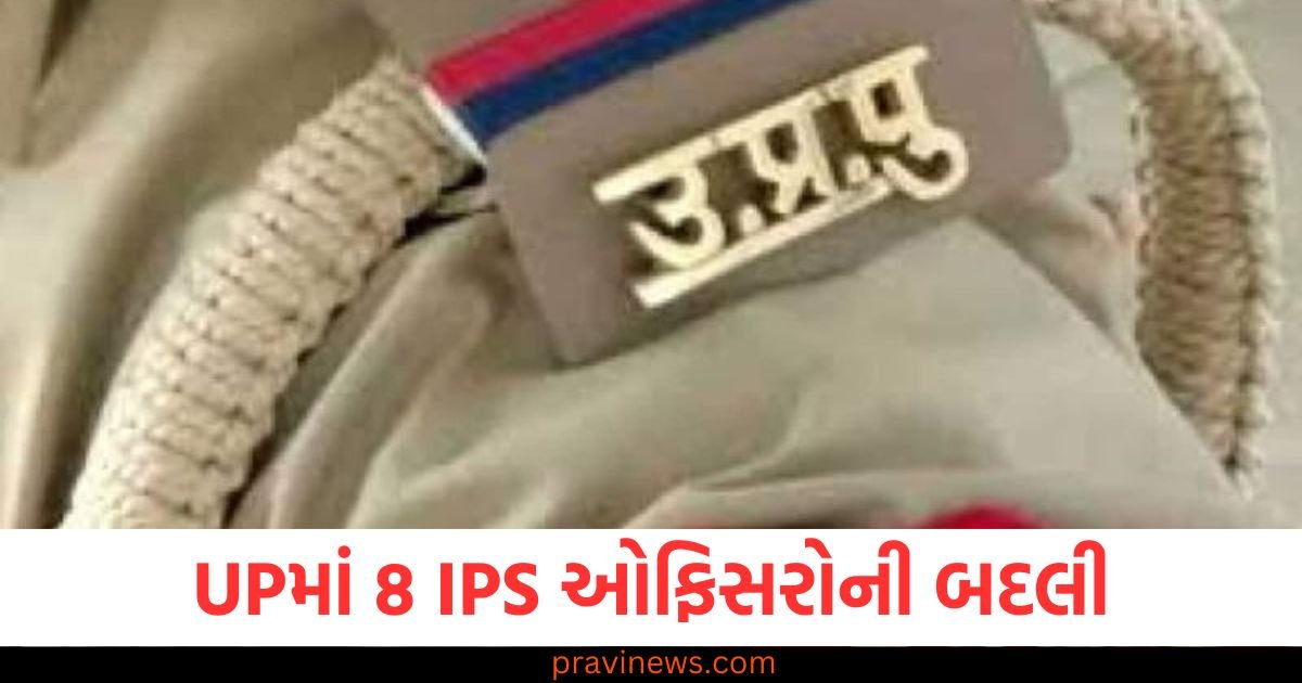 UPમાં 8 IPS ઓફિસરોની બદલી, શગુન ગુપ્તાને સીતાપુર APTCની જવાબદારી, જુઓ સંપૂર્ણ યાદી https://www.pravinews.com/world-news-in-gujarati/delhi-jal-board-water-supply-disrupted-on-20-and-21-february-2025-due-to-repair-work-104345