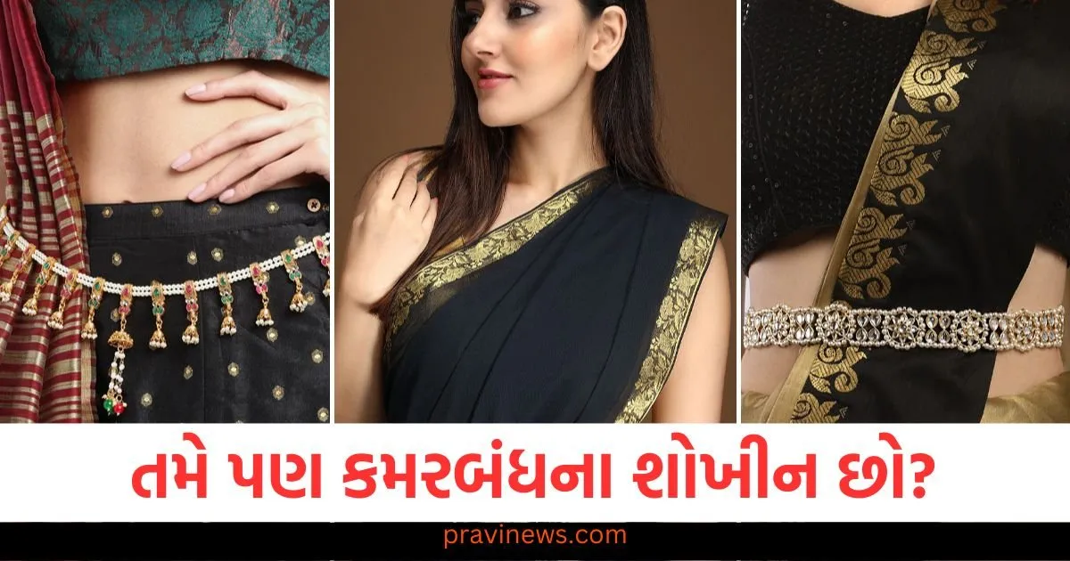 જો તમે પણ કમરબંધના શોખીન છો, તો તમારે આ ડિઝાઇન્સ જોવી જ જોઈએ. https://www.pravinews.com/lifestyle/fashion-news