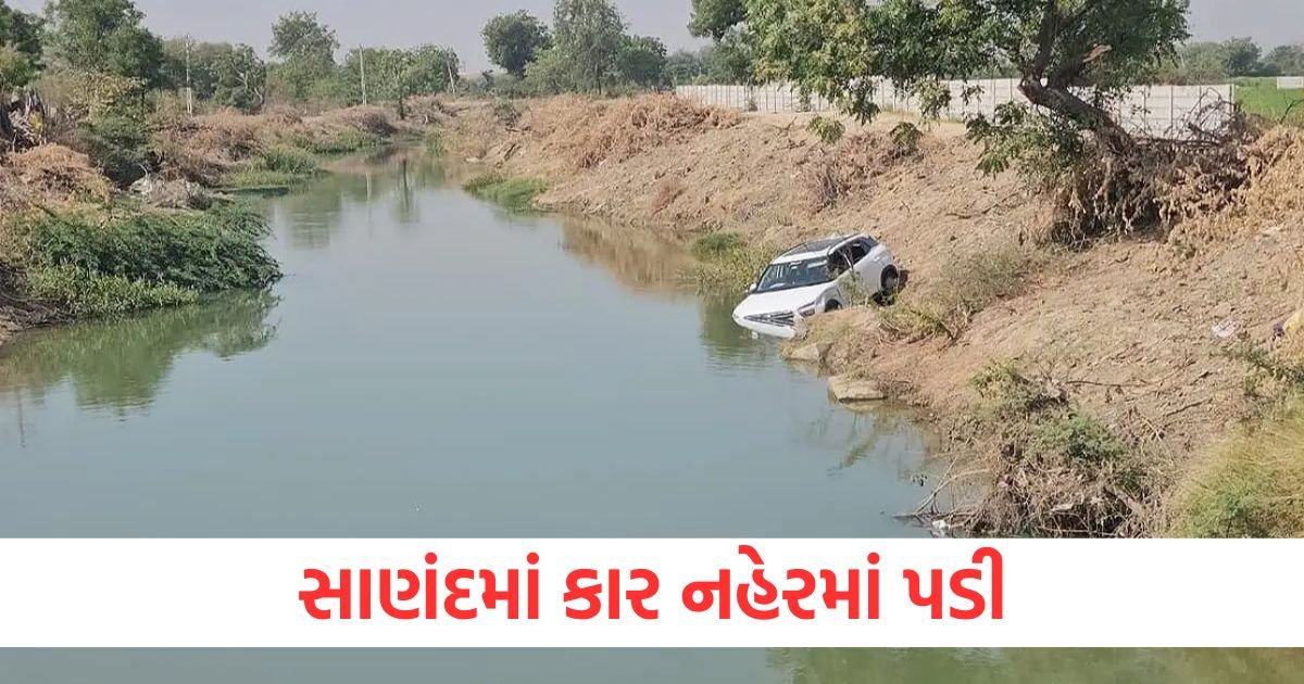સાણંદમાં કાર નહેરમાં પડી, કાર ચાલક અને અન્ય એક મુસાફરનો સફળ બચાવ, 3 લોકોના મોત https://www.pravinews.com/gujarat-news/ahmedabad-news/ahmedabad-car-falls-into-canal-in-sanand-3-dead-119495