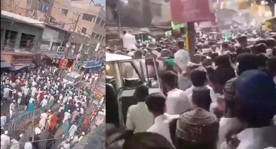 બંગાળમાં વક્ફ કાયદાને લઈને ફરી હિંસા, ટોળાએ પિતા-પુત્રની ક્રૂરતાથી હત્યા કરી 2 બંગાળમાં વક્ફ કાયદાને લઈને ફરી હિંસા, ટોળાએ પિતા-પુત્રની ક્રૂરતાથી હત્યા કરી https://www.pravinews.com/world-news-in-gujarati/violence-again-in-bengal-murshidabad-over-waqf-law-mob-brutally-killed-father-and-son-situation-out-of-control-121197