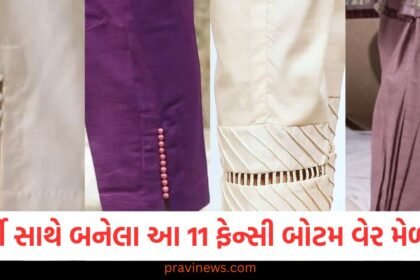 કુર્તી સાથે બનેલા આ 11 ફેન્સી બોટમ વેર મેળવો, દરેક વ્યક્તિ સ્ટાઇલિશ ડિઝાઇનની નકલ કરશે https://www.pravinews.com/lifestyle/fashion-news