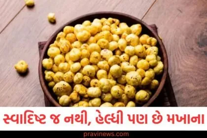 માત્ર સ્વાદિષ્ટ જ નથી, હેલ્ધી પણ છે મખાના ચાટ, બસ આ રીતે તૈયાર કરો https://www.pravinews.com/food
